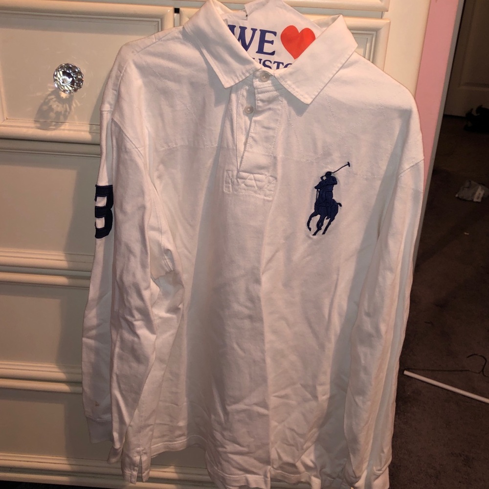 Long sleeve polo